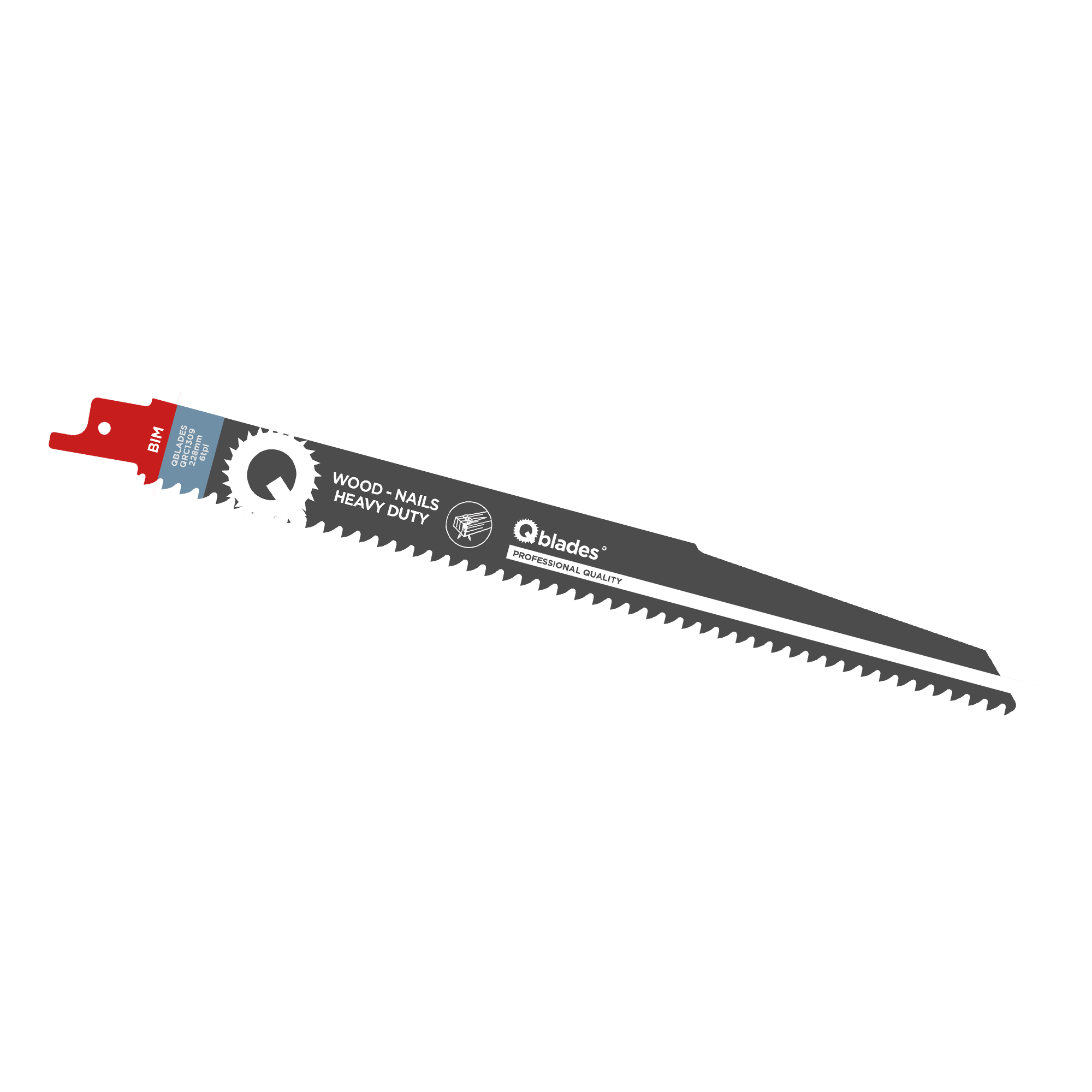 Qblades Sverðsagarblað 228mm QRC1309 5stk
