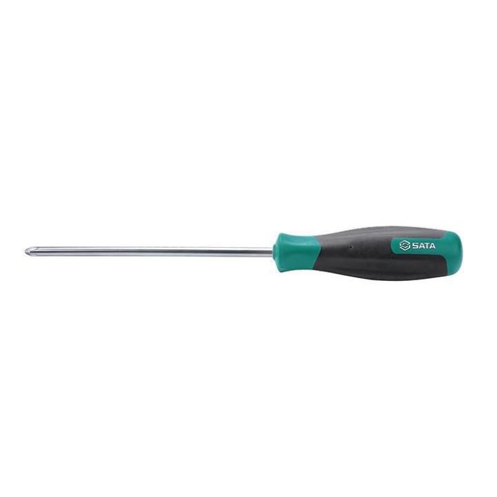 SATA Dual Material Soft Grip Skrúfjárn Phillips #1x100mm
