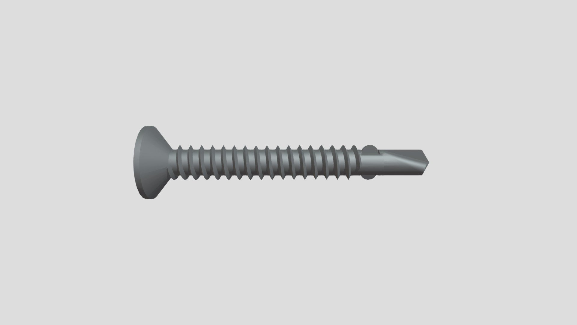 Borskrúfur UZ 4.8x38mm rafgalv ZWDP38-3 