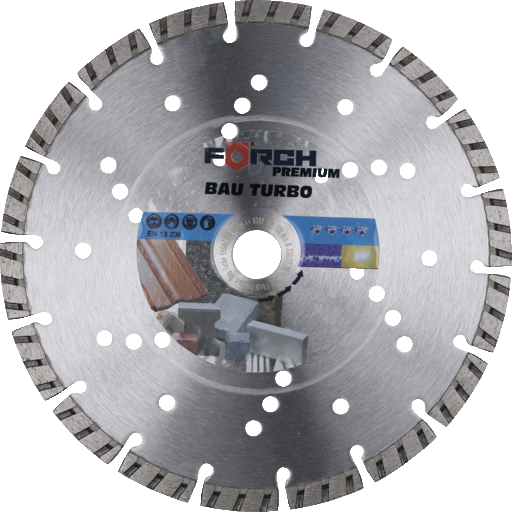Förch Skurðarskífa Premium Turbo 125x22.23