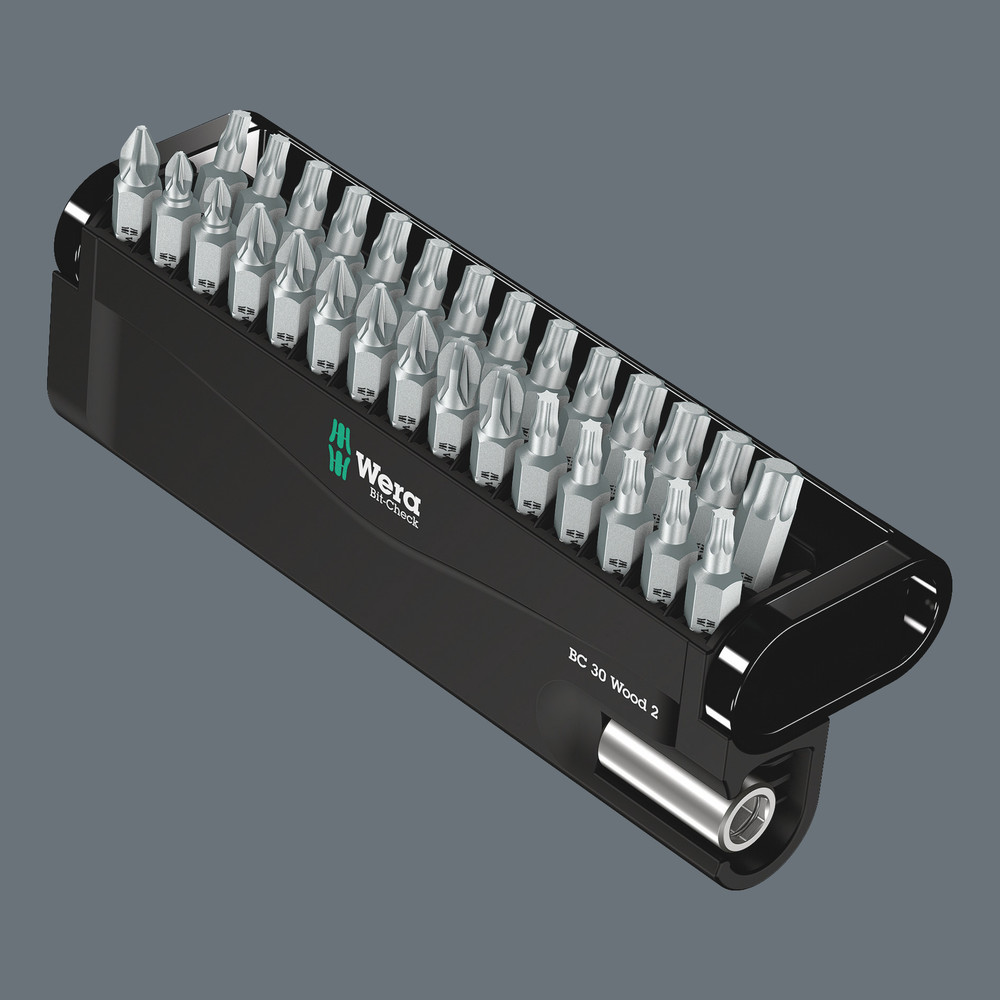 Wera Bit-Check Wood 2 Bitasett 30stk