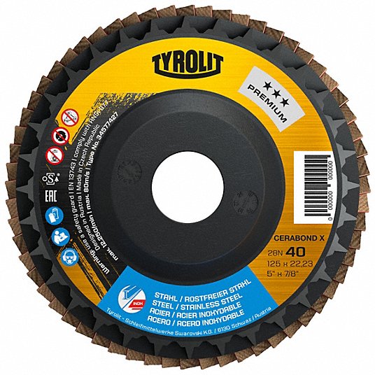Tyrolit Flipaskífa Premium GR60 T27 5X7/8 34577066 