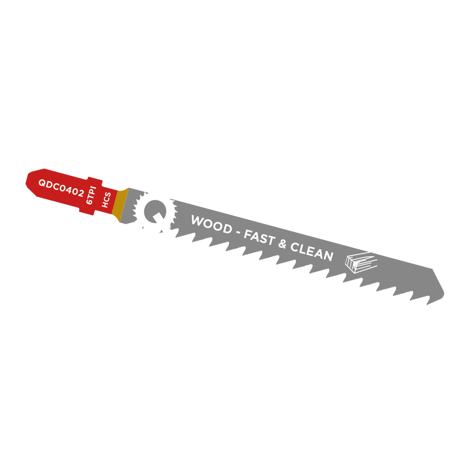 Qblades Stingsagarblöð tré 100mm QDC0402 5stk