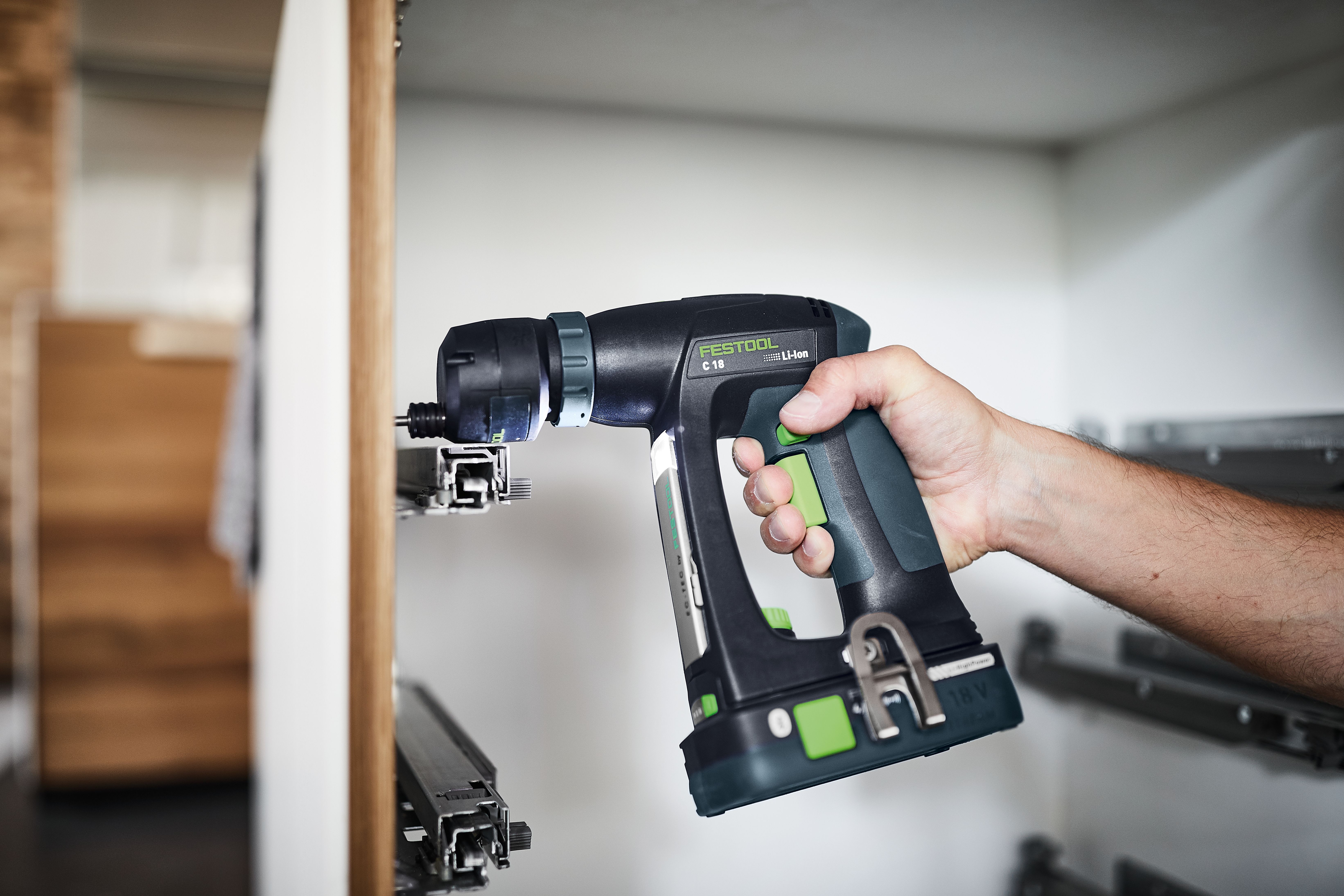 Festool C18 Borvél I-Sett 4.0Ah 577617