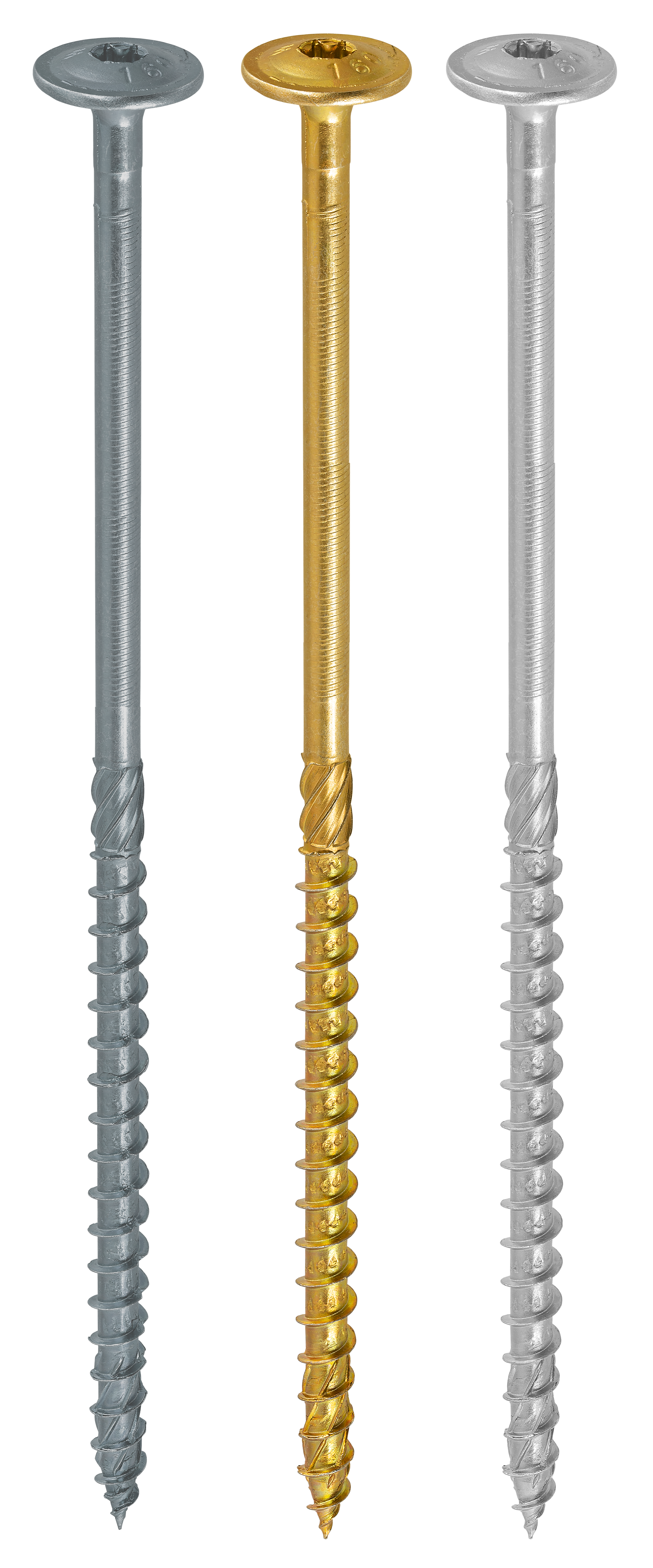 Tréskrúfur Flatur/Breiður haus 6.0x160mm 100stk í pk