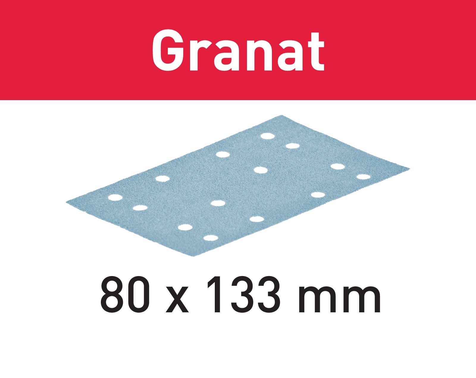 Festool Sandpappír Granat 80x133 P100 499628