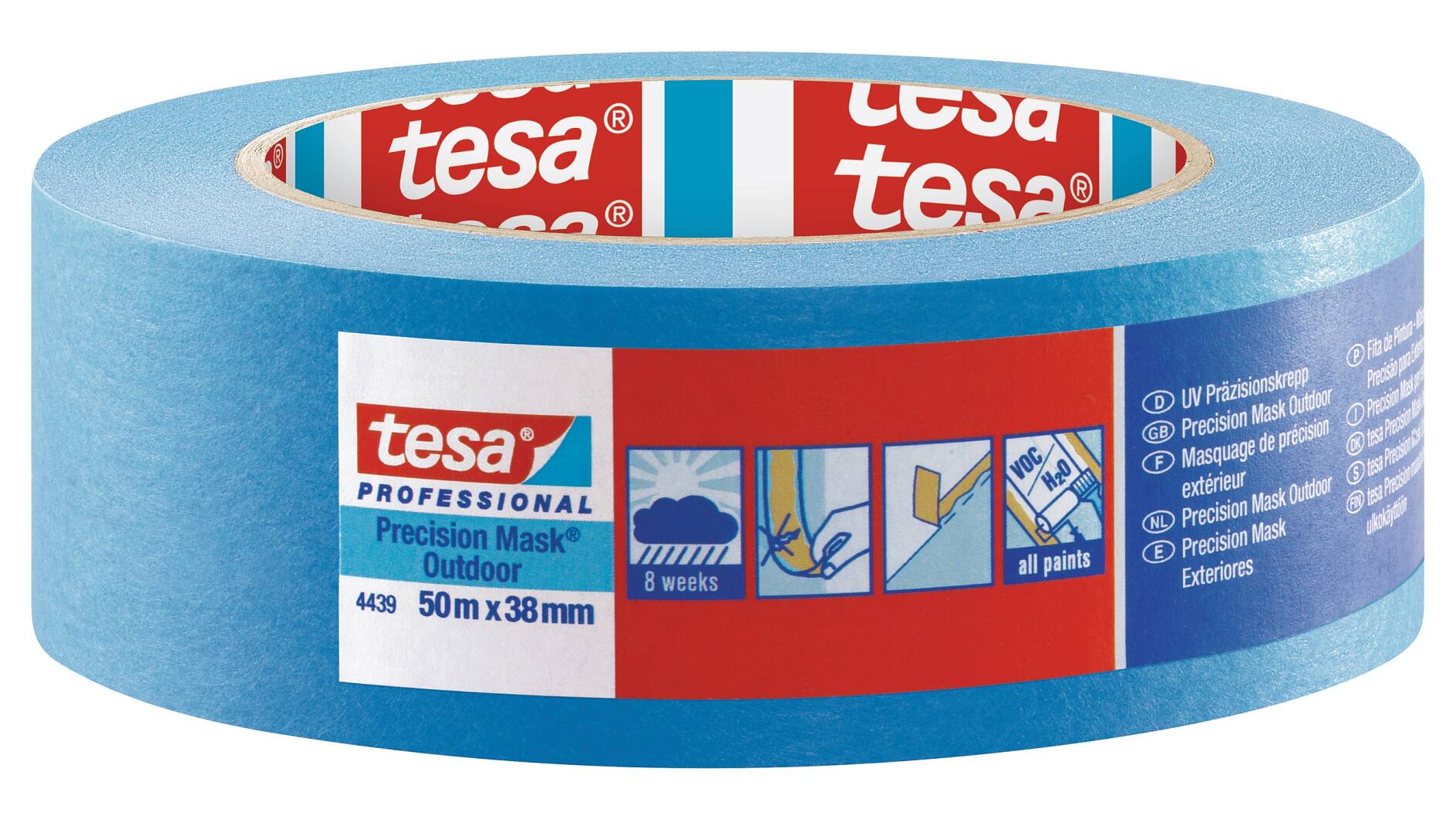 TESA Precision blátt úti 38mmx50m 04440-00003-00