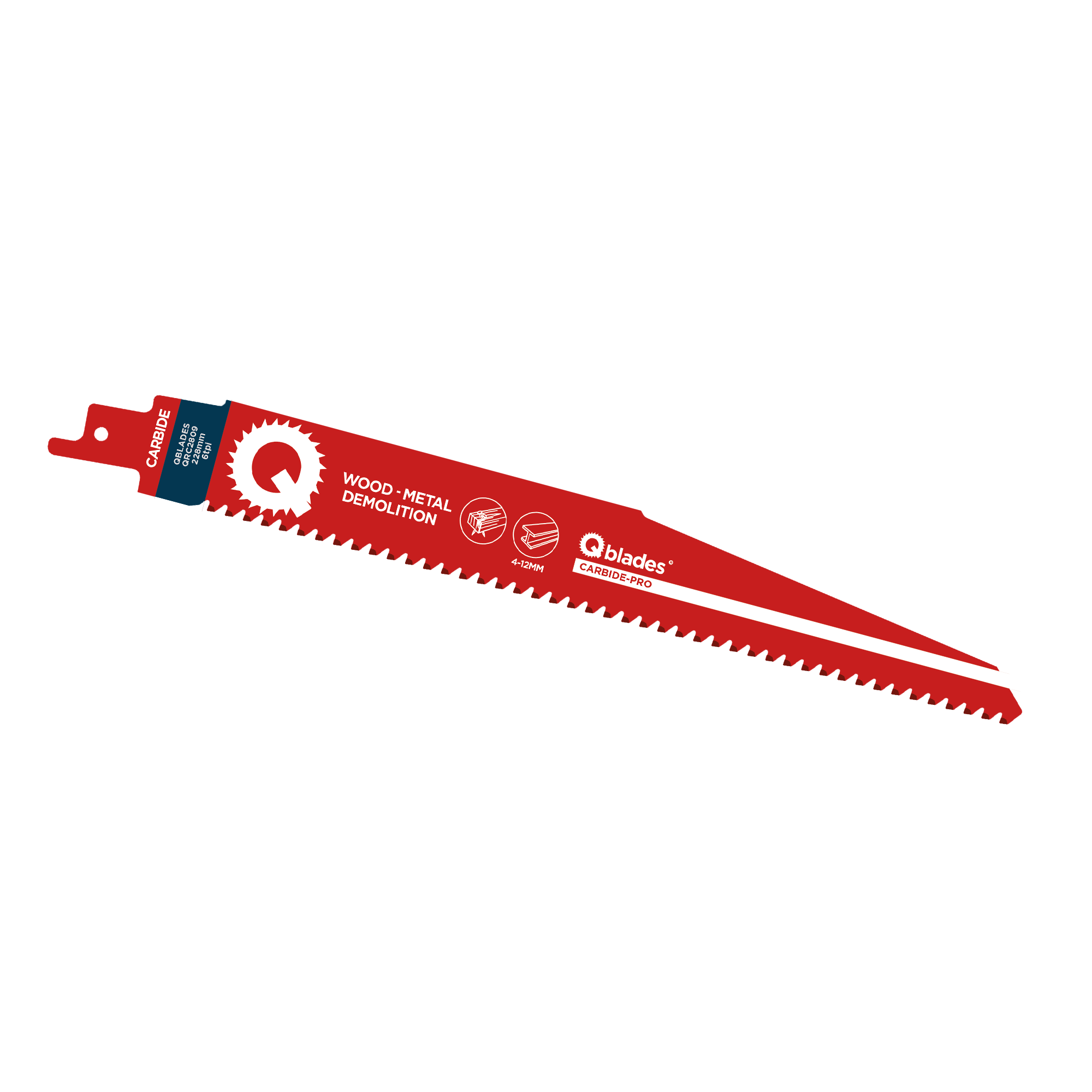 Qblades Sverðsagarblað 228mm QRC2809 1stk
