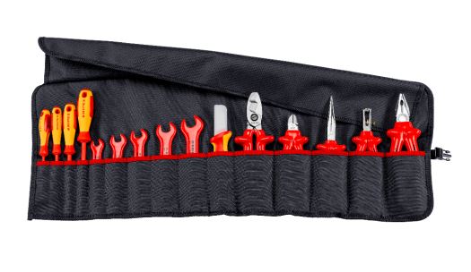 Knipex 15 Stk. Verkfærasett fyrir rafvirkja 98 99 13