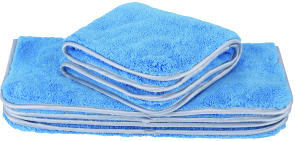 Förch 3 Stk. Microfiber klútar Bláir
