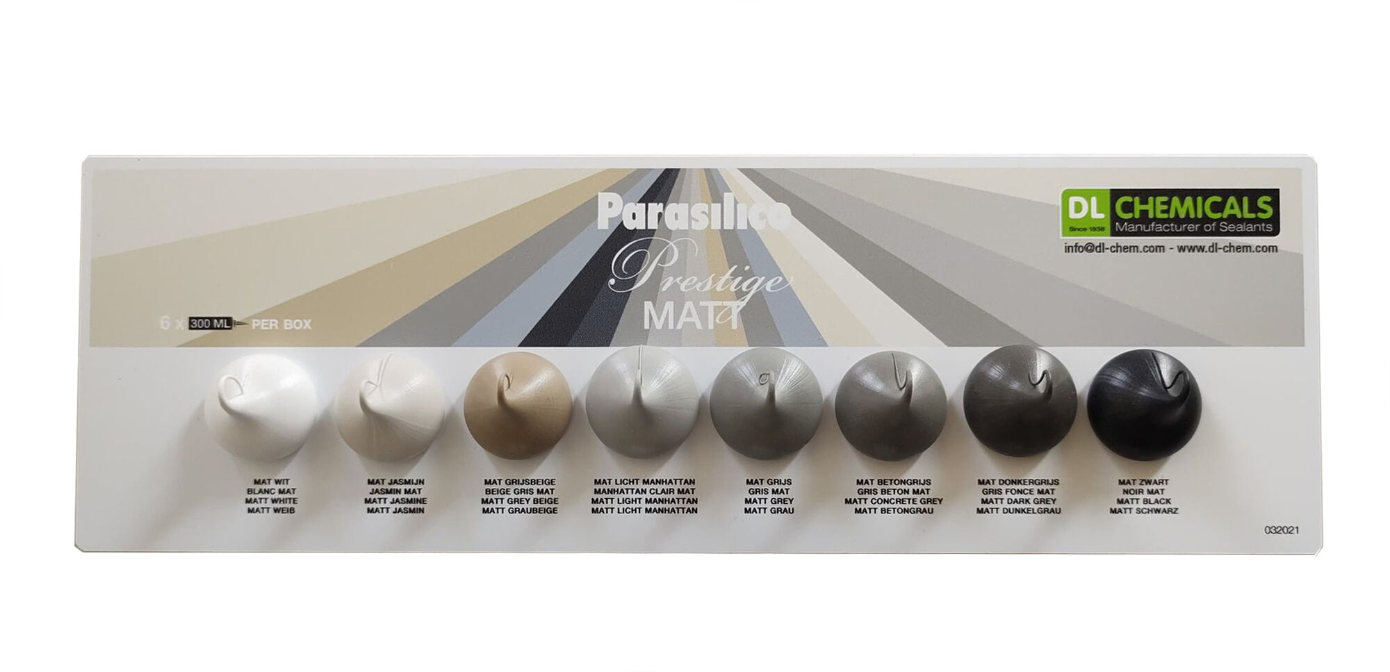 Parasilico Prestige Colour Matt White 300ml