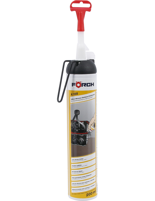 Förch K165 Pakkningar Sílikon Rautt 300°C 200ml