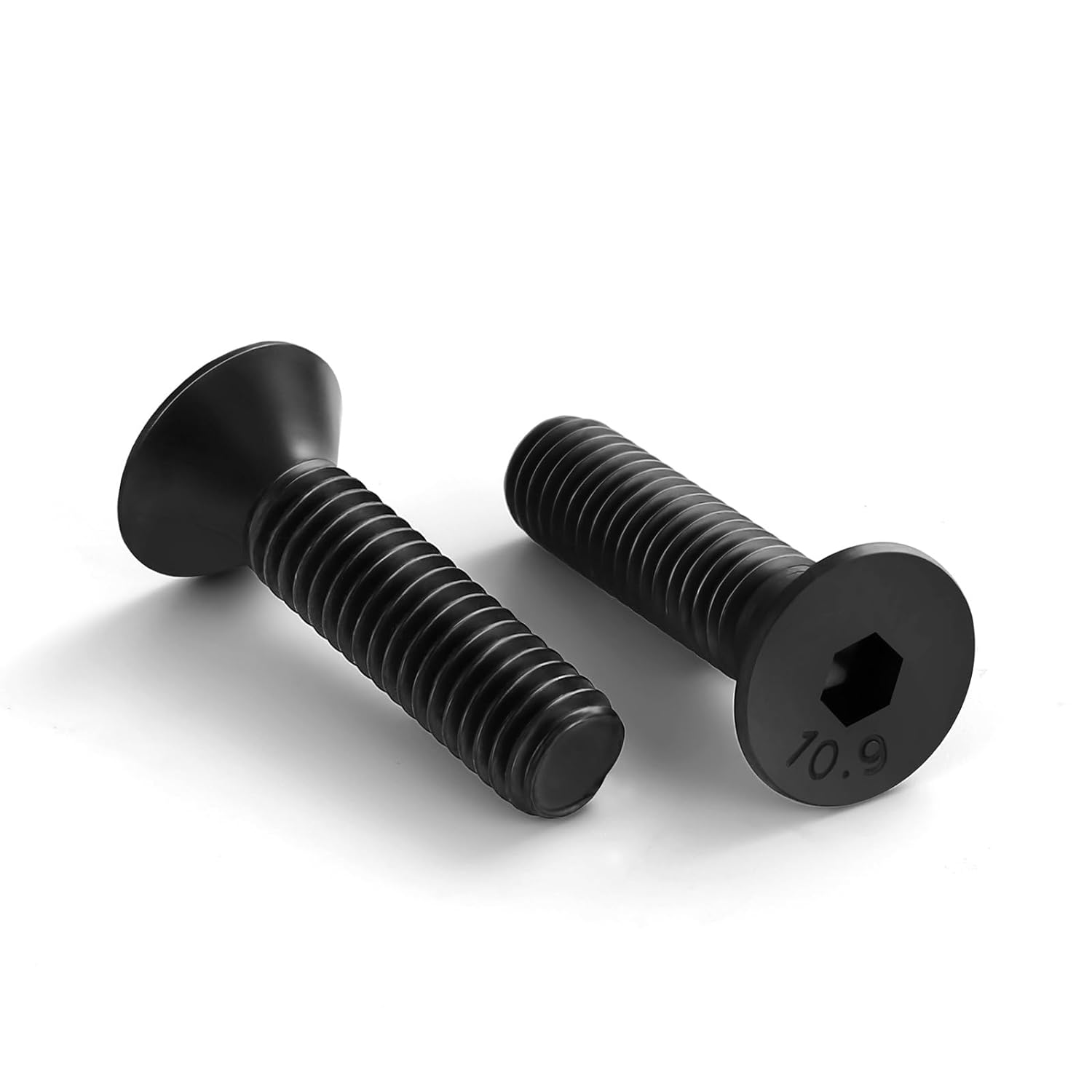 Boltar UZ M4x16 10.9 Svartir DIN7991