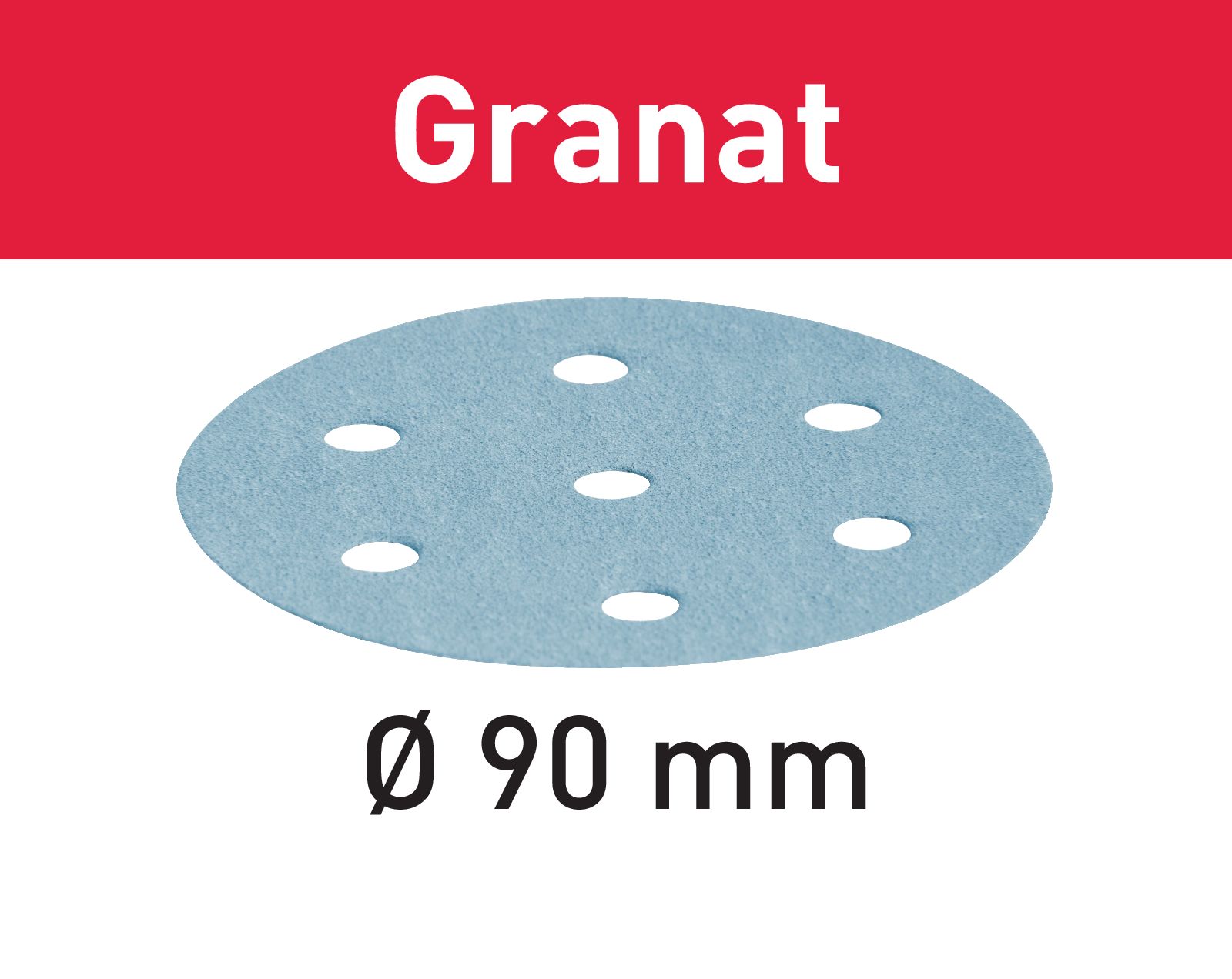 Festool Sandpappír Granat D90/6 P320 497372