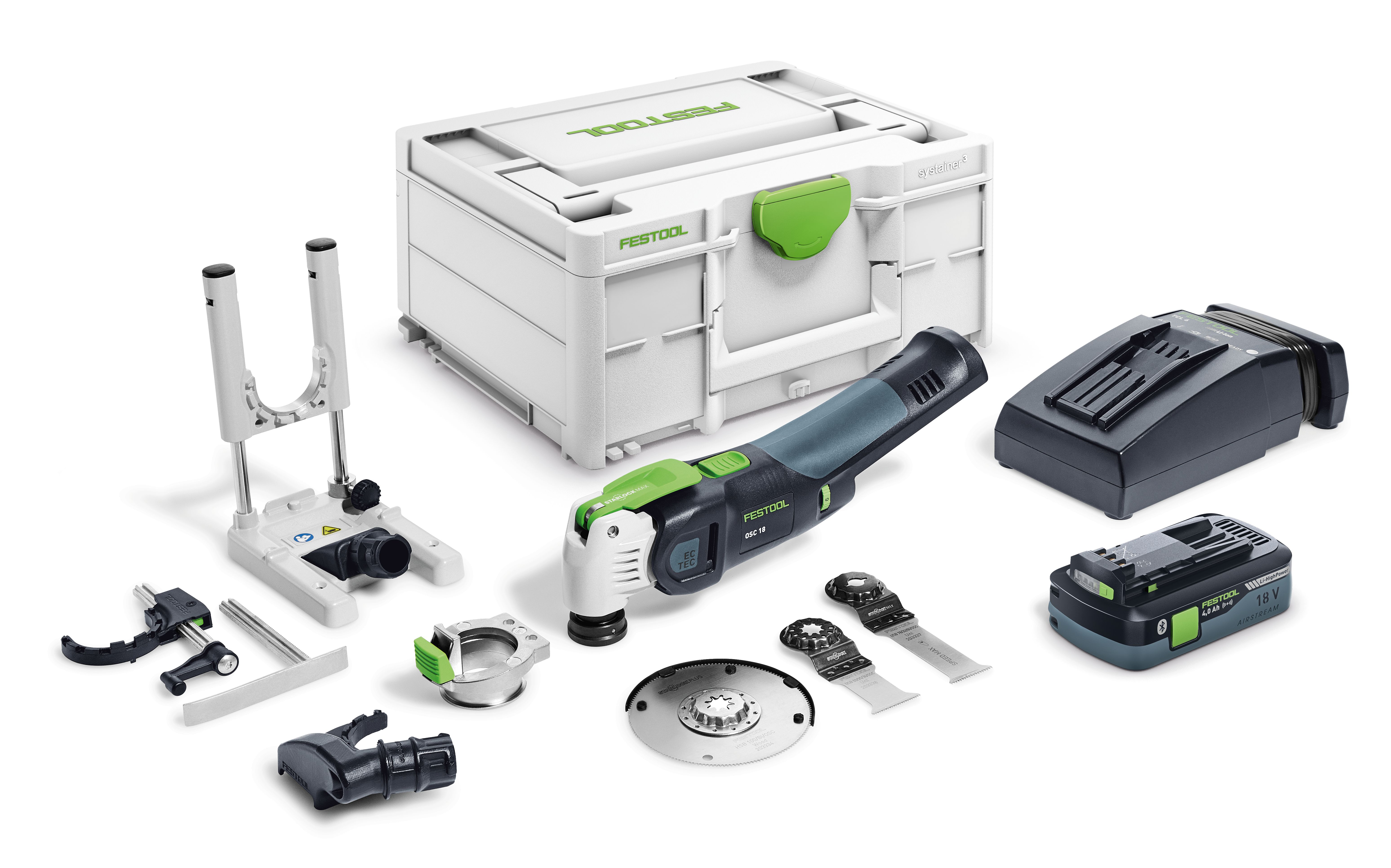 Festool OSC18 Tifsög HPC 4.0 El-Set 576593
