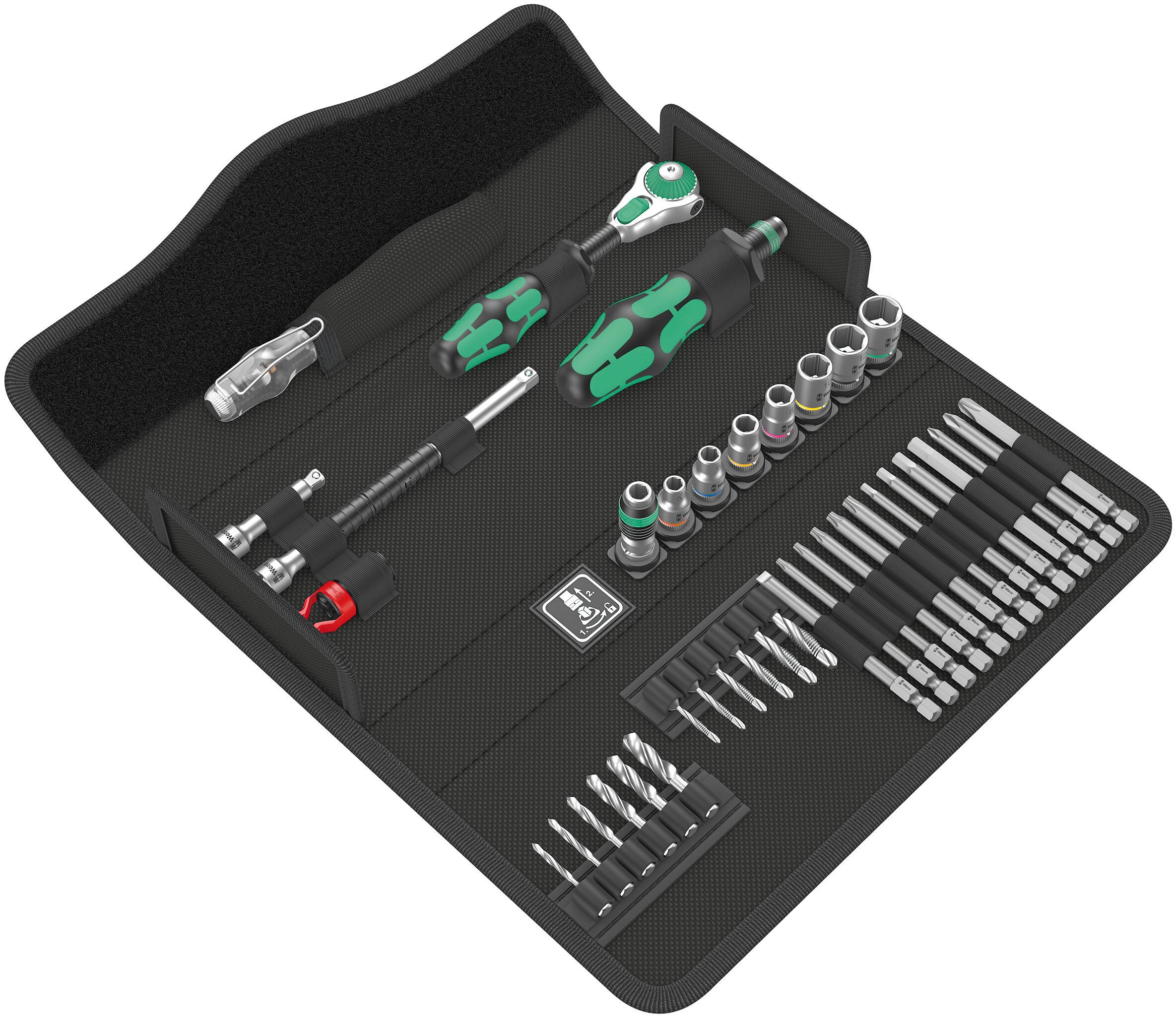 Wera 39 Stk. Kraftform Kompakt M 1 Metal