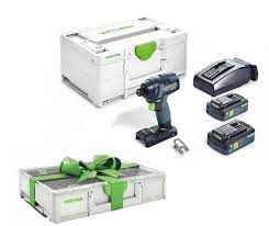Festool TID18 Höggskrúfvél + SYS3 ORG 577426