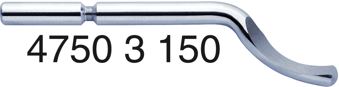 Profigrat Blöð í handfang HSS C-150 Ø3.2