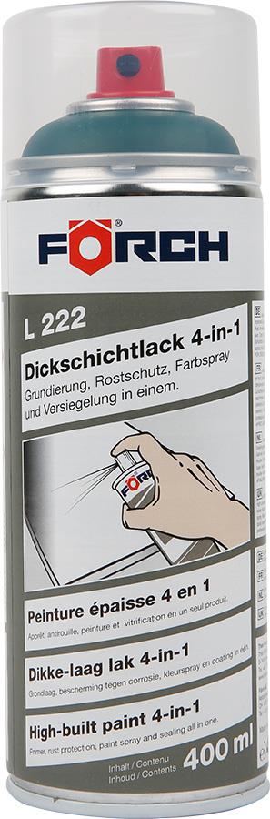 Förch 4in1 Lakk Mosagrænt RAL6005 400ml