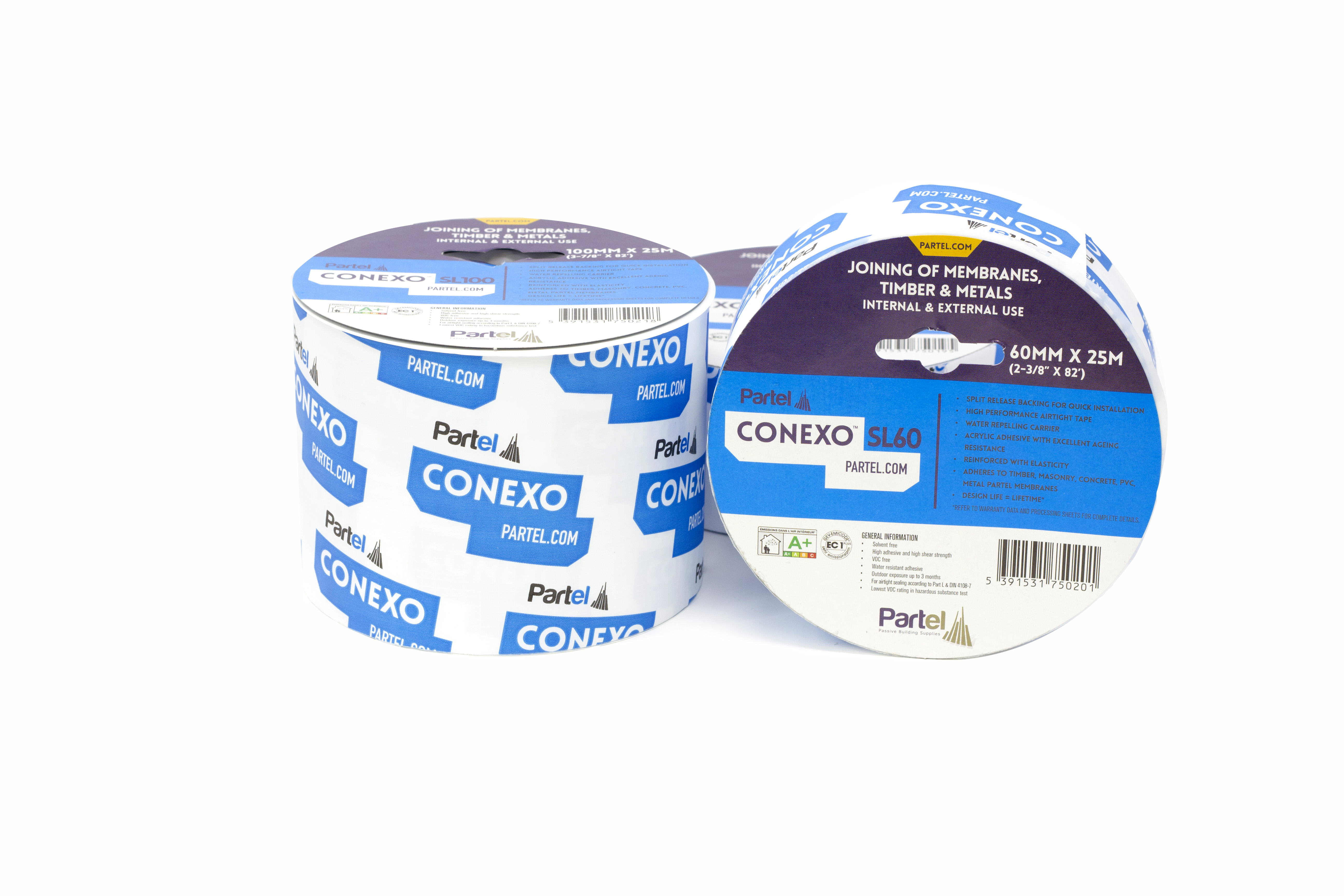 Conexo Multiseal SL Rakavarnarlímband úti 60mm x 25m