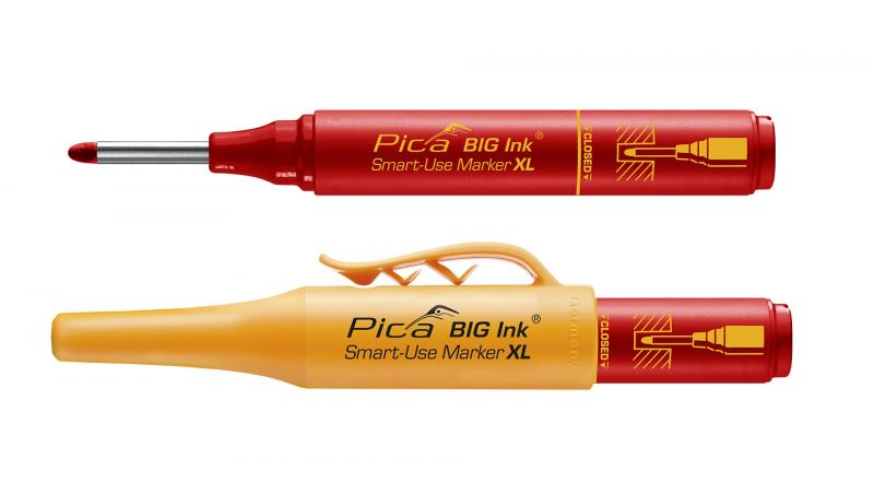 Pica 170/40 BIG INK Merkipenni Rauður Deep Hole