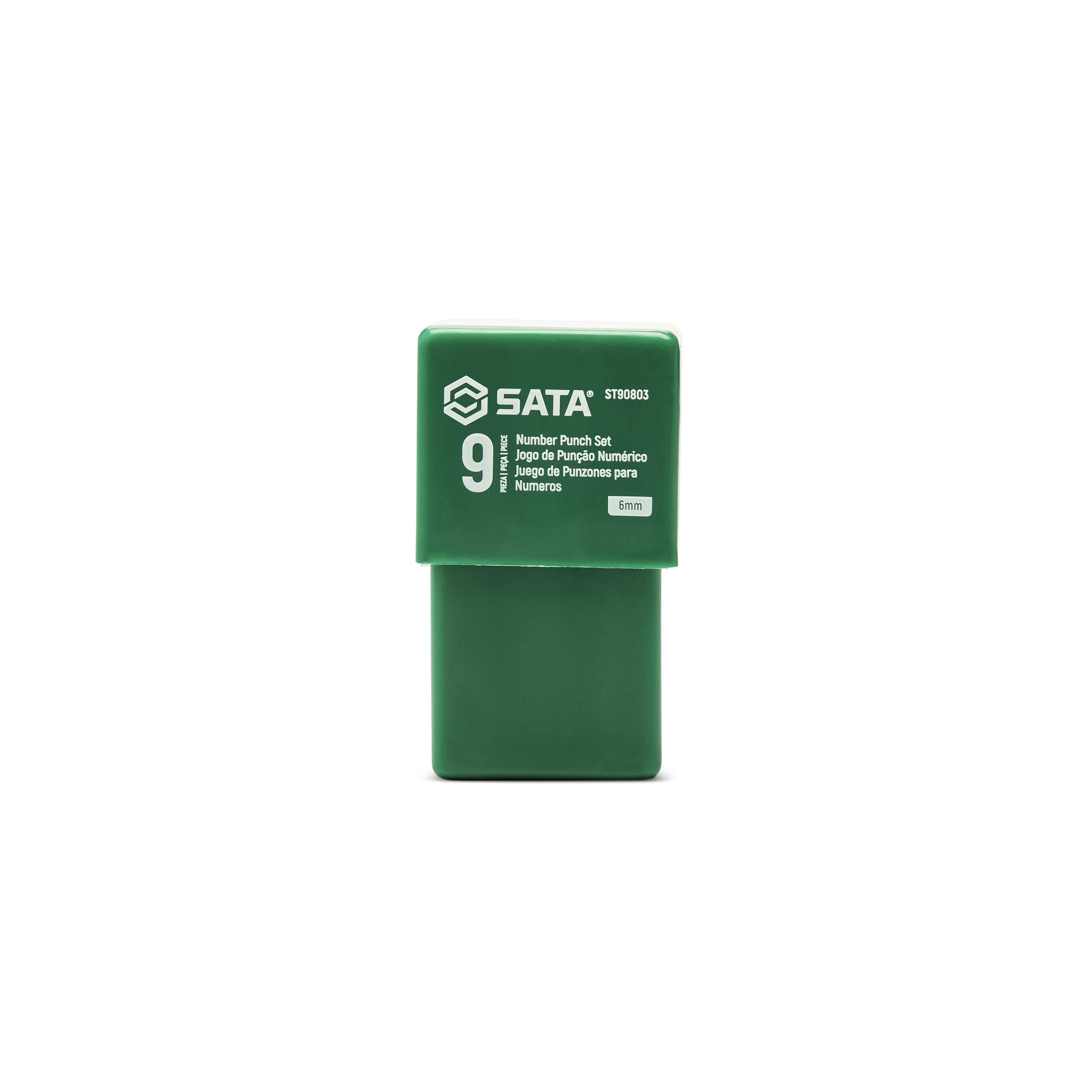SATA 9 Stk. Ásláttartölur 6mm ST90803