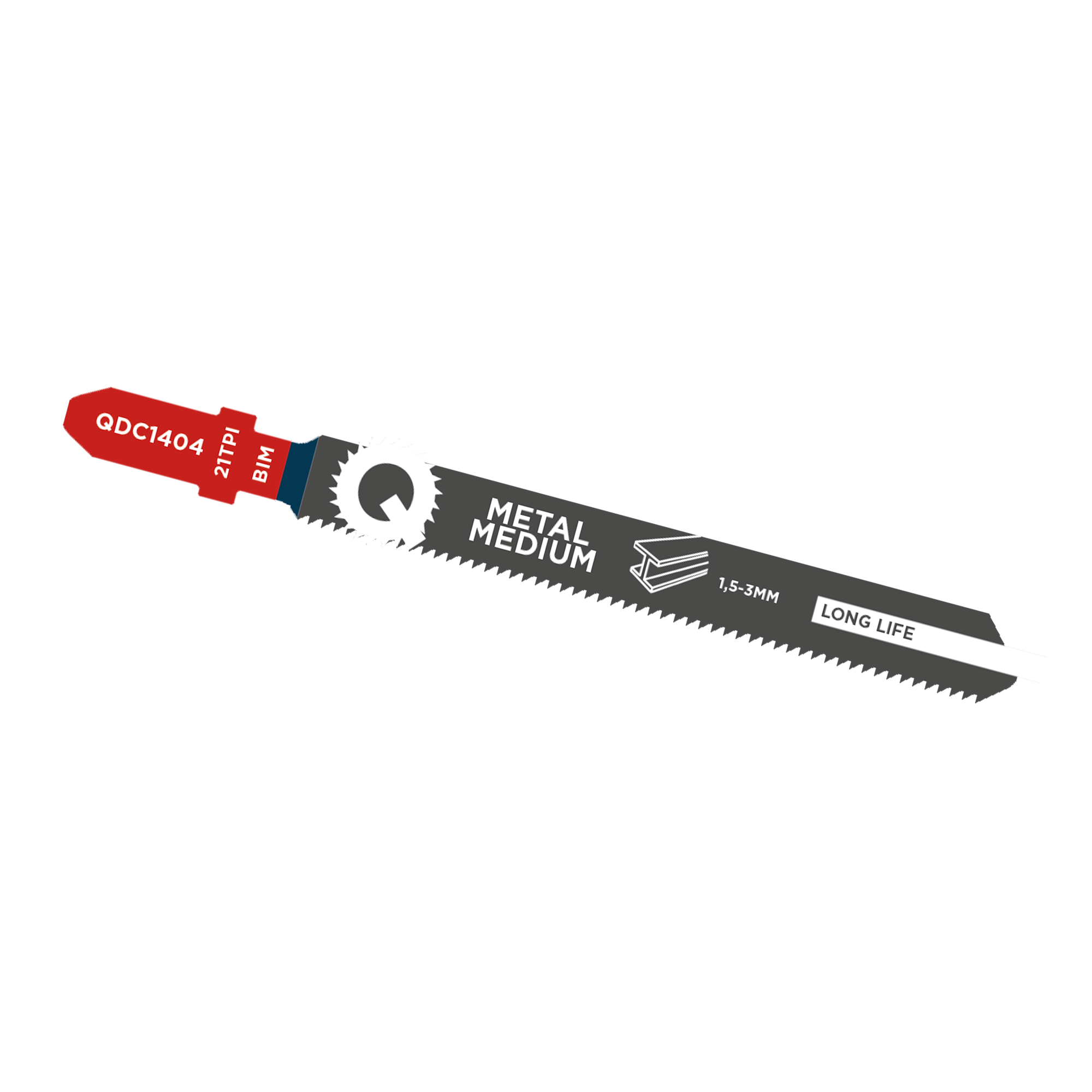 Qblades Stingsagarblöð málmur 91mm QDC1404 5stk
