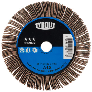 Tyrolit Flipahjól með legg 125x20 M14 A60 34053201