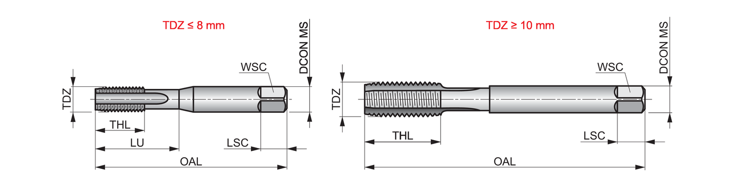 Dormer E620 Snitttappar