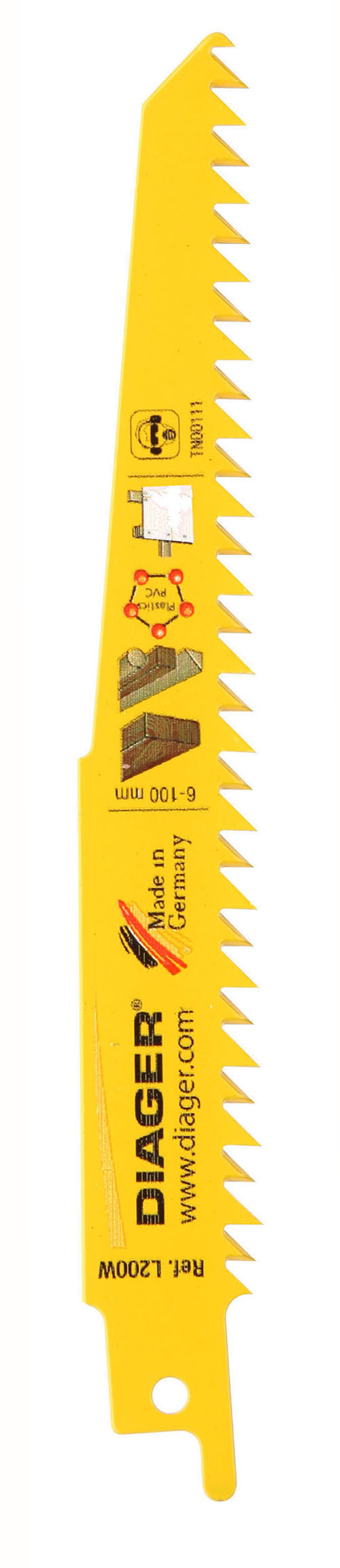 L201WL Sverðsagarblað 1505