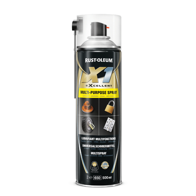 X1 Fjölnota smur og ryðsprey H1  500ml 1610