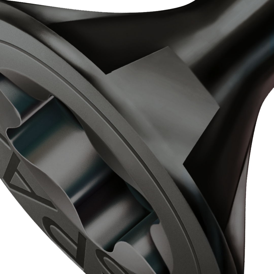 SPAX Tréskrúfur Svartar UZ RG 4.0x16 200