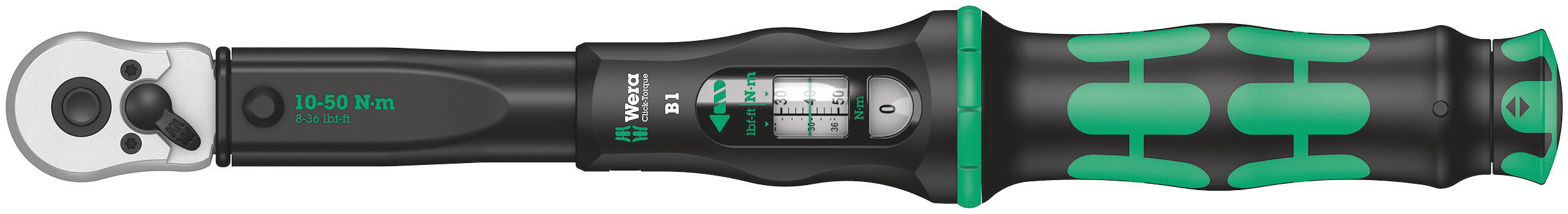 Wera B1 Átaksmælir 3/8" 10-50Nm