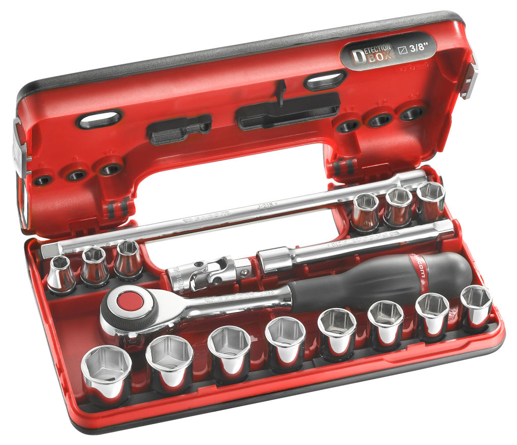 Facom J.360DBOX1 Topplyklasett