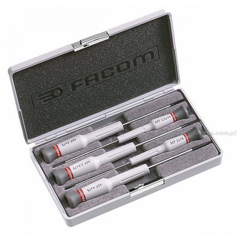 Facom AEF.J2 Skrúfjárnasett Micro-Tech