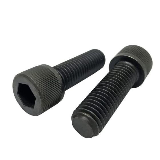 Innansexkant Boltar M8x50 12.9 Svartir DIN912