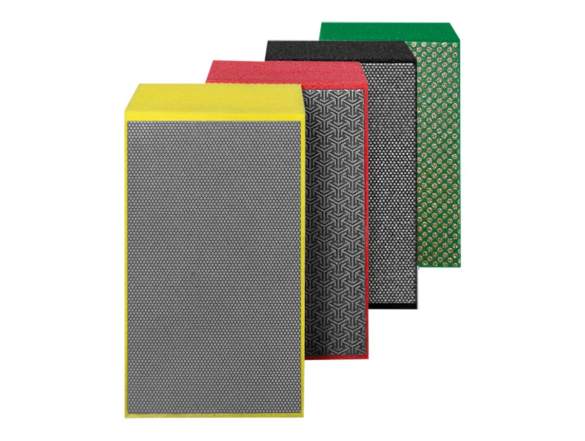 Samedia HSP Demantsslípiklossi 90x55mm GR200 Rauður