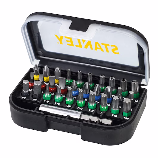 Stanley Bitasett 31stk litað STA60490-XJ
