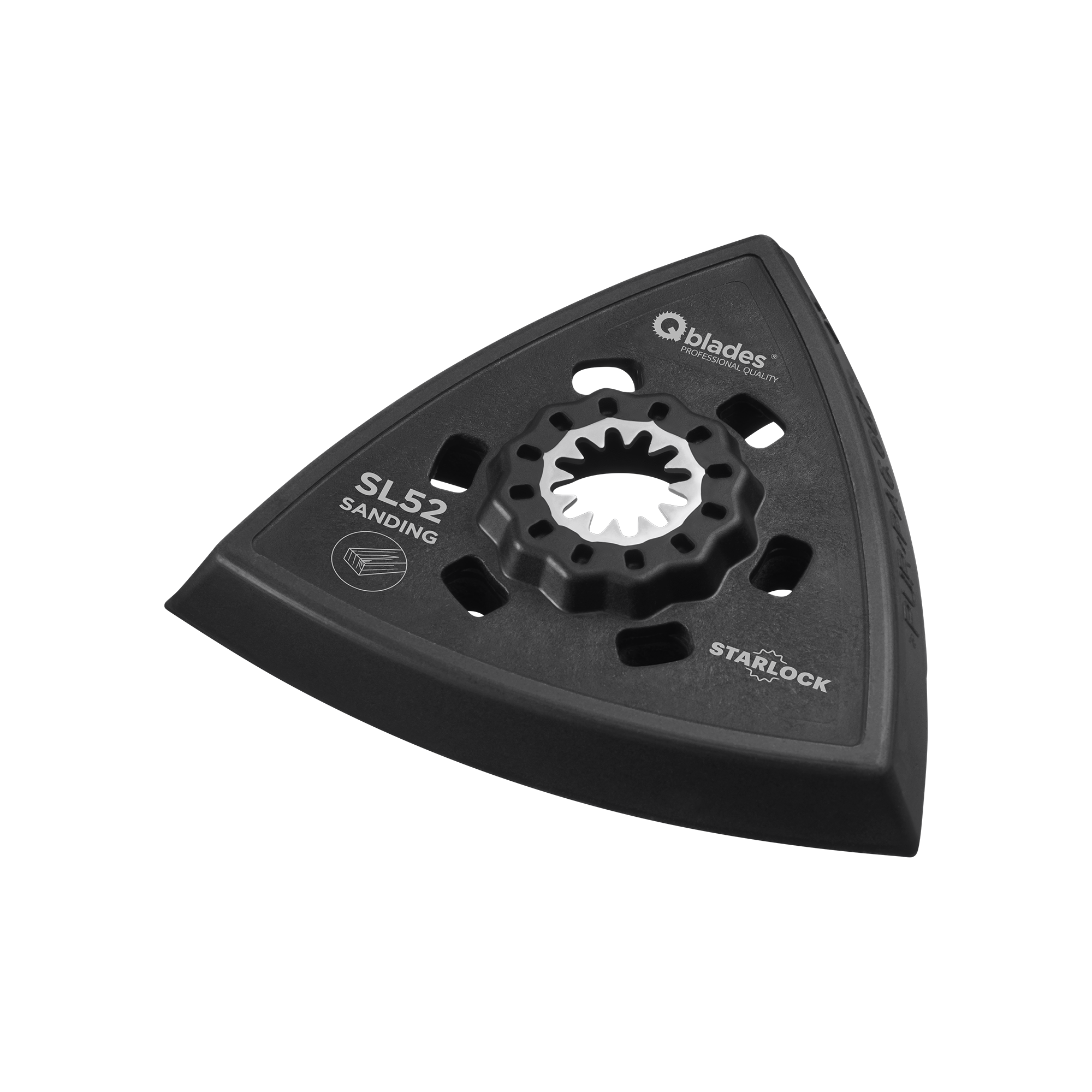 Qblades SL52 Sandpappírsplatti 93mm 1stk