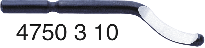 Profigrat Gráðusköfublað HSS C-10 Ø3.2