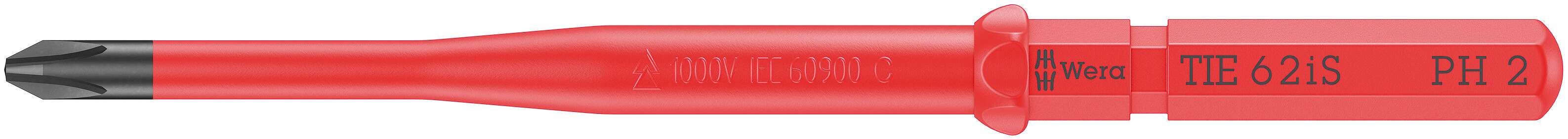 Wera VDE 62 iS Skrúfjárnaendi 1000V PH2