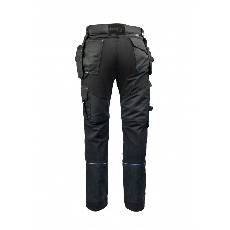 Trousers Stretch Plus Rewelly, d.grey 54