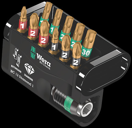 Wera 12 Stk. Bitasett Diamond 1 SB