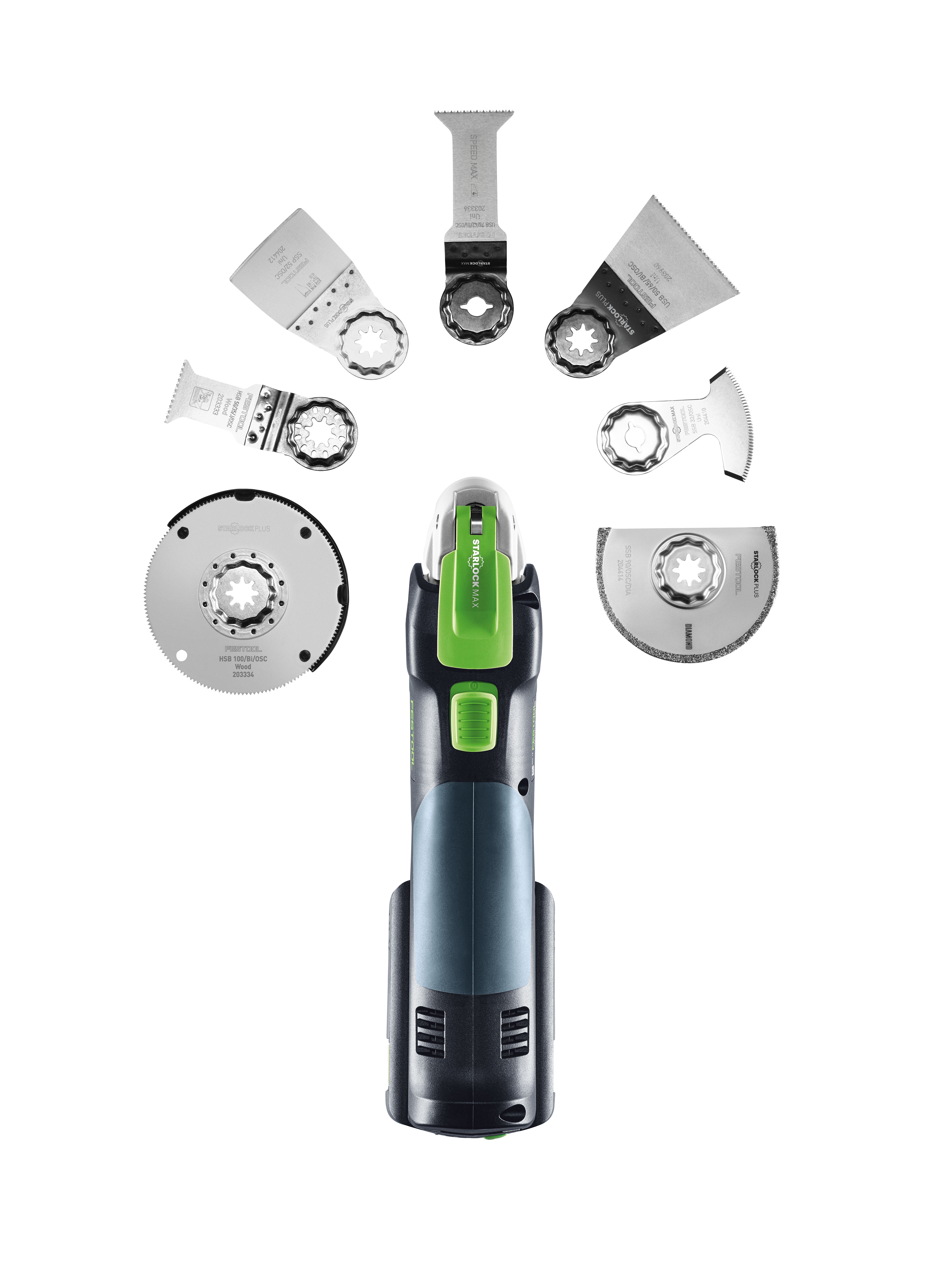Festool OSC18 Tifsög HPC 4.0 El-Set 576593