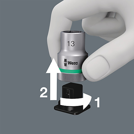 Wera Belti fyrir 8 stk. 3/8" toppa