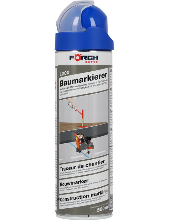 Förch Merkispray Blátt L200 500ml