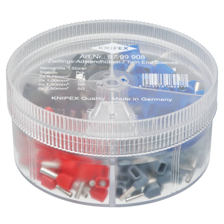 Knipex Endahulsubox 0.75-2.5 mm² 97 99 908