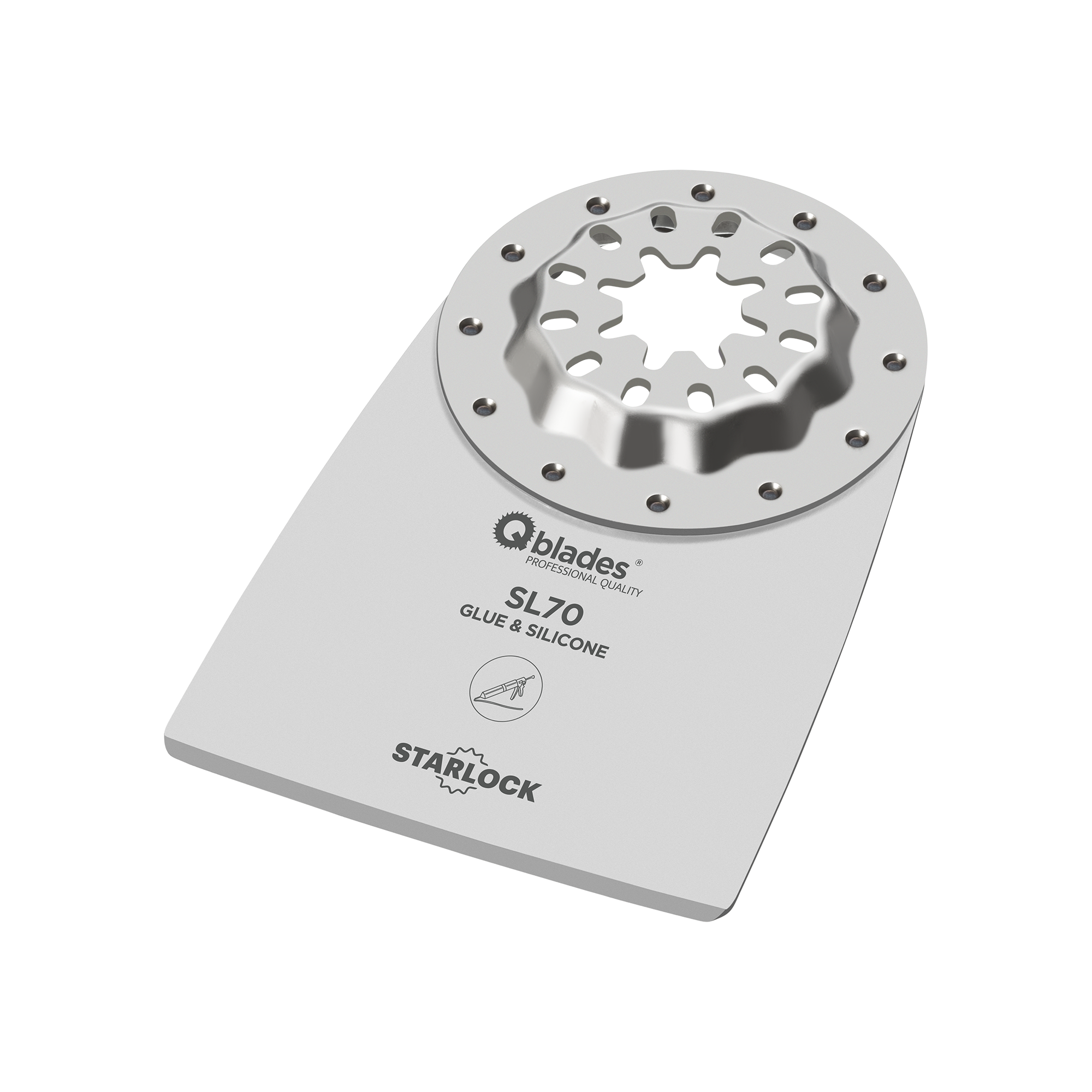 Qblades SL70 Kíttis/Límskeri 50x34mm 0.8mm 1stk