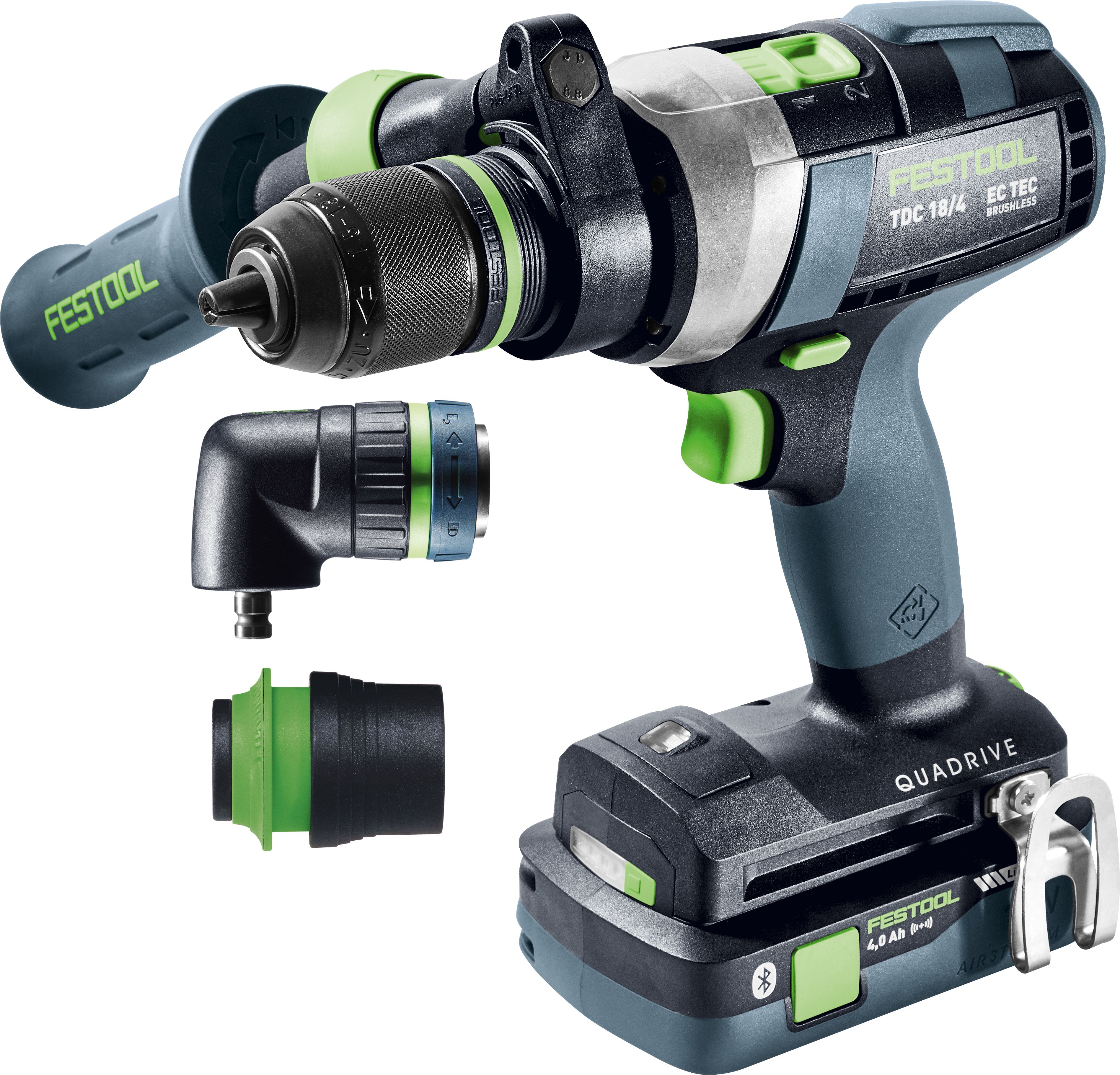 Festool TDC18/4 Borvél 5.2/4.0 I-Set 577243