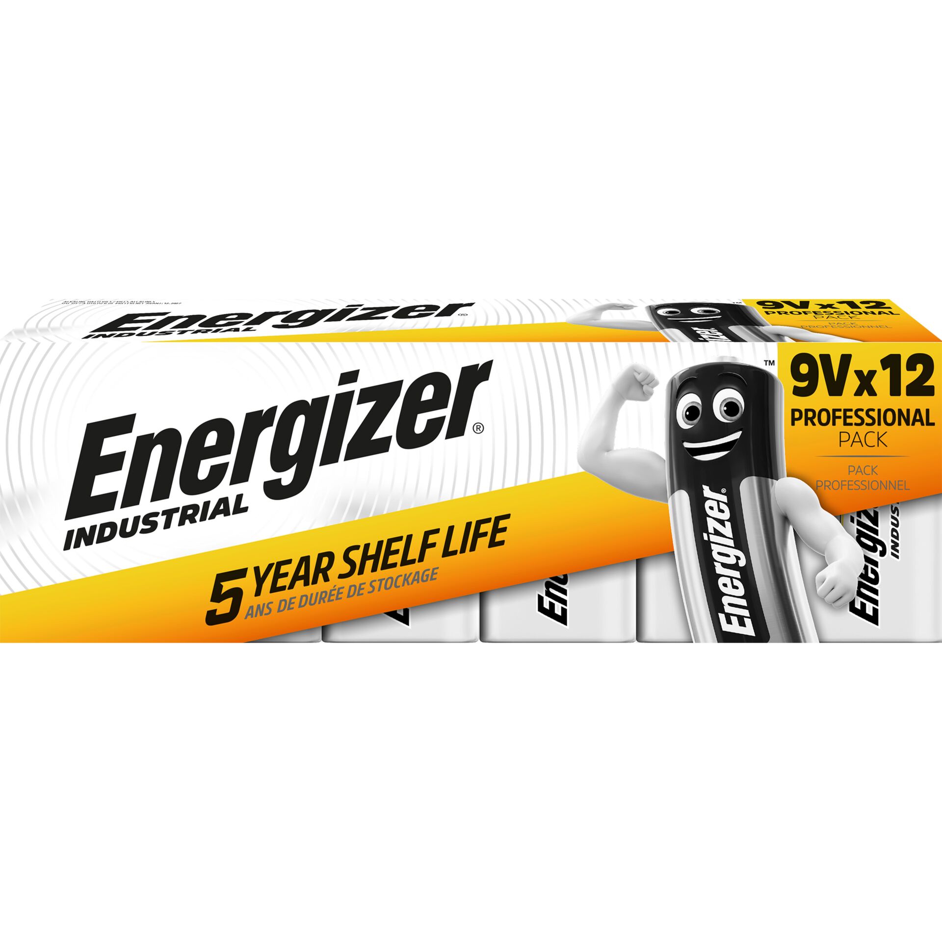 Energizer Industrial 6LR61 9V 12-Pack